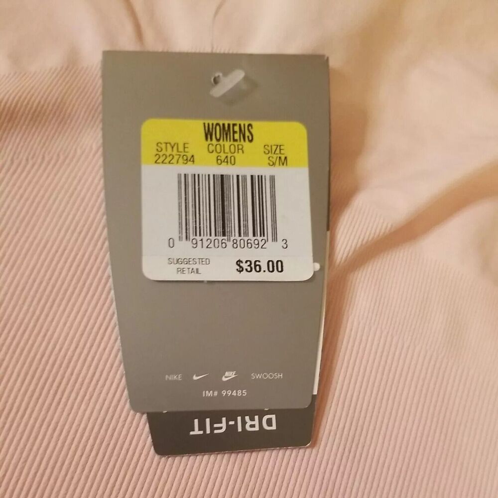 Nike Alpha Project Seamless Pink Sans Couture Bra SIZE S/M - Picture 6 of 8